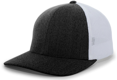 Pacific Headwear Heather Trucker Flexfit Cap Pacific Headwear
