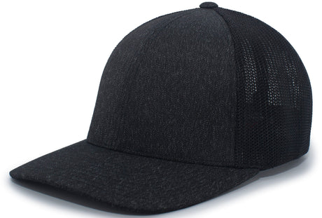 Pacific Headwear Heather Trucker Flexfit Cap Pacific Headwear