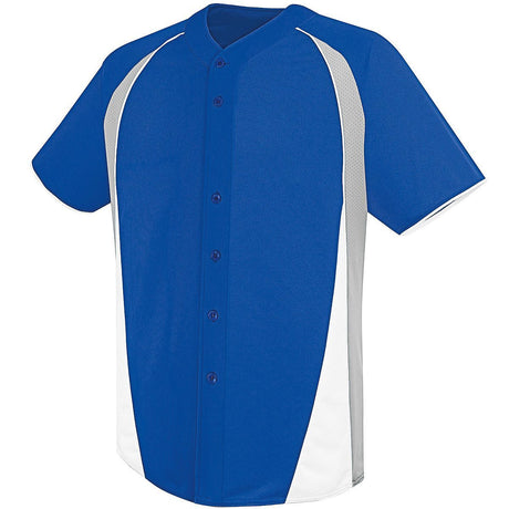 High Five Youth Ace Full Button Baseball Jersey High Five