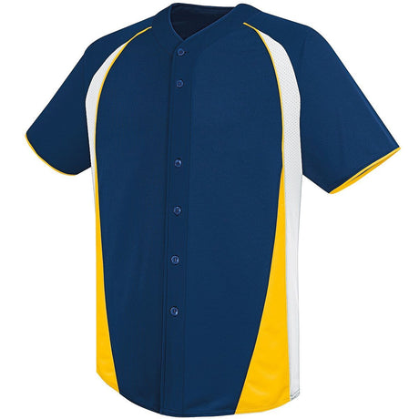 High Five Youth Ace Full Button Baseball Jersey High Five