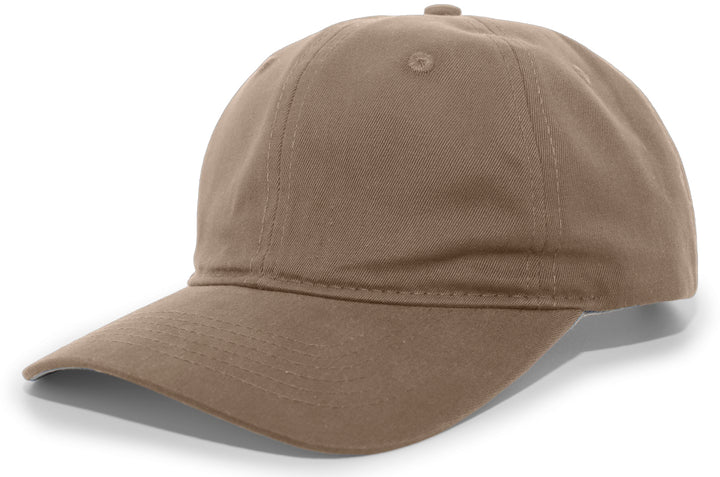 Pacific Headwear Brushed Cotton Twill Hook-And-Loop Adjustable Cap Pacific Headwear