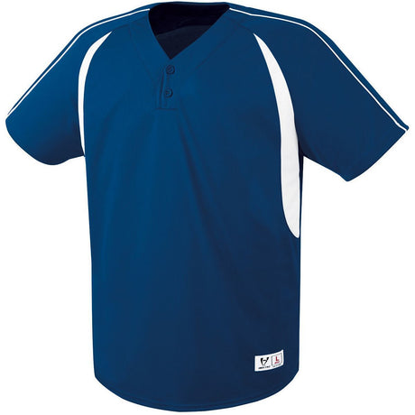 High Five Youth Impact Two-Button Baseball Jersey High Five