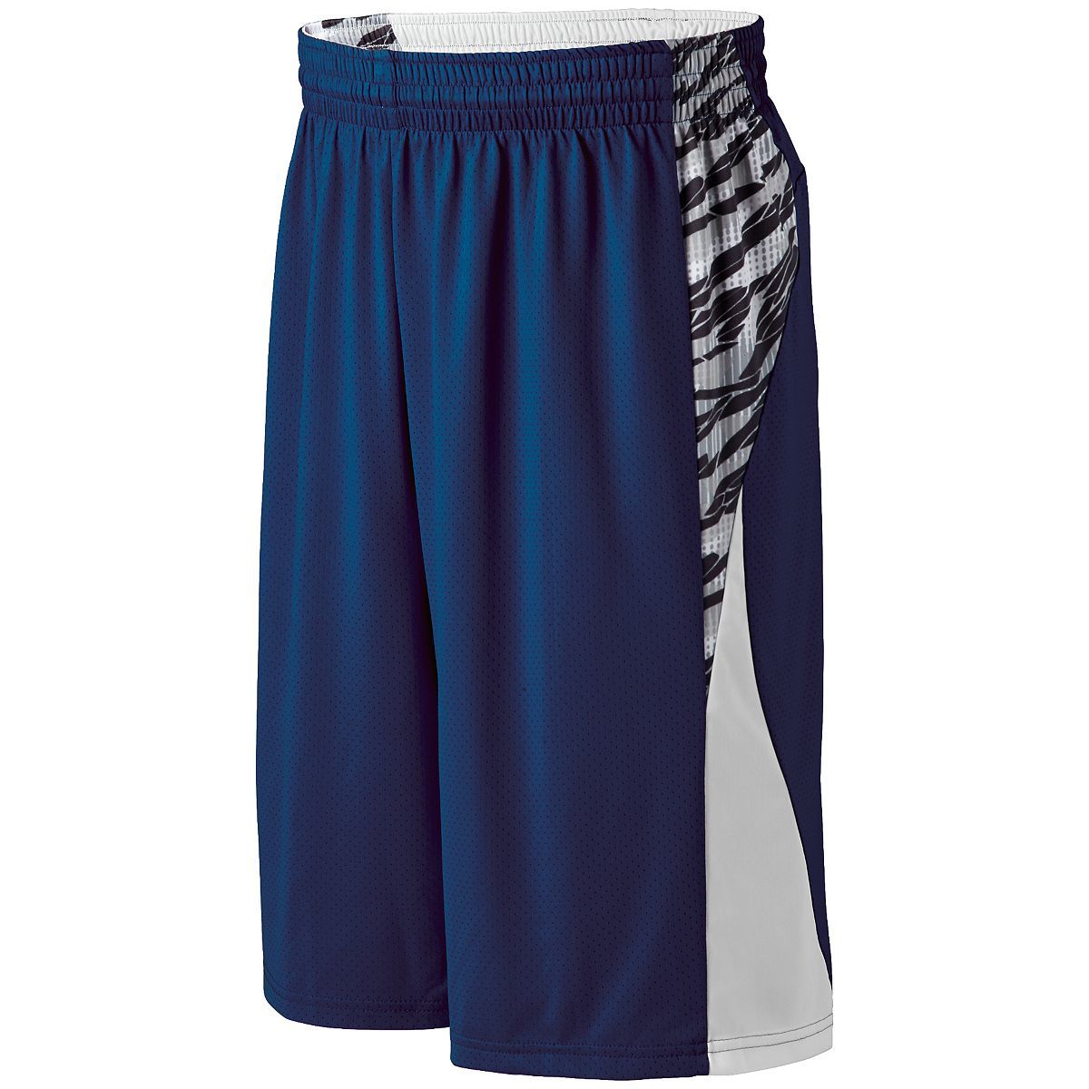 High Five Adult Printed Campus Reversible Basketball Shorts High Five
