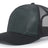 Pacific Headwear 5-Panel Mesh Overlay Trucker Snapback Pacific Headwear