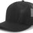 Pacific Headwear 5-Panel Mesh Overlay Trucker Snapback Pacific Headwear