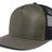 Pacific Headwear 5-Panel Mesh Overlay Trucker Snapback Pacific Headwear