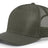 Pacific Headwear 5-Panel Mesh Overlay Trucker Snapback Pacific Headwear