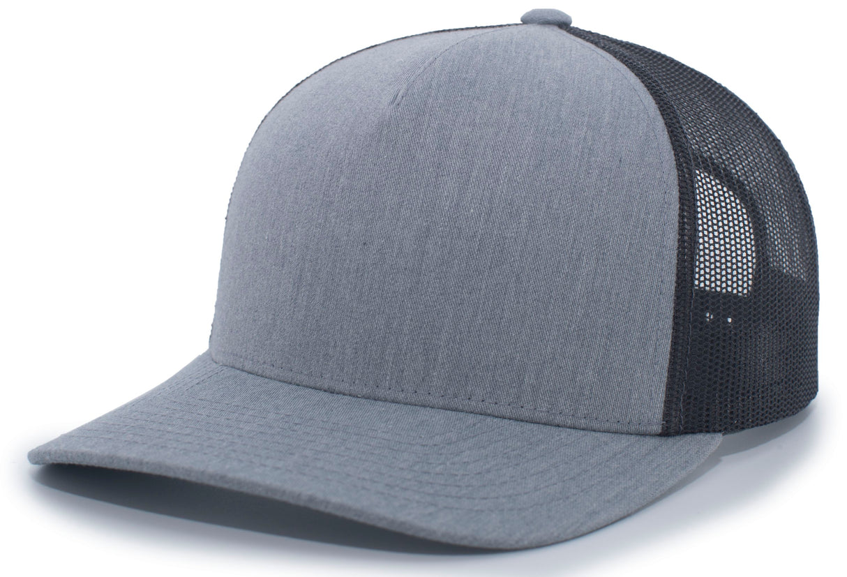 Pacific Headwear 5-Panel Trucker Snapback Cap Pacific Headwear