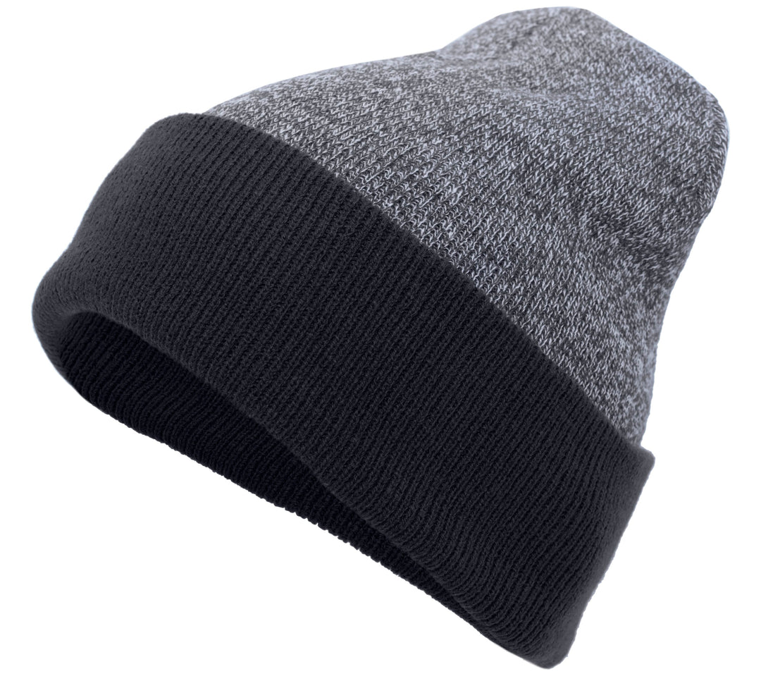 Pacific Headwear Heather Two-Tone Cuff Beanie Pacific Headwear