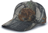 Pacific Headwear Structured Camo Hook-And-Loop Adjustable Cap Pacific Headwear