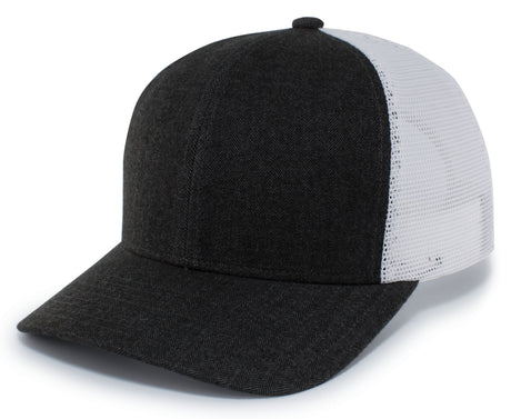 Pacific Headwear Herringbone Trucker Cap Pacific Headwear
