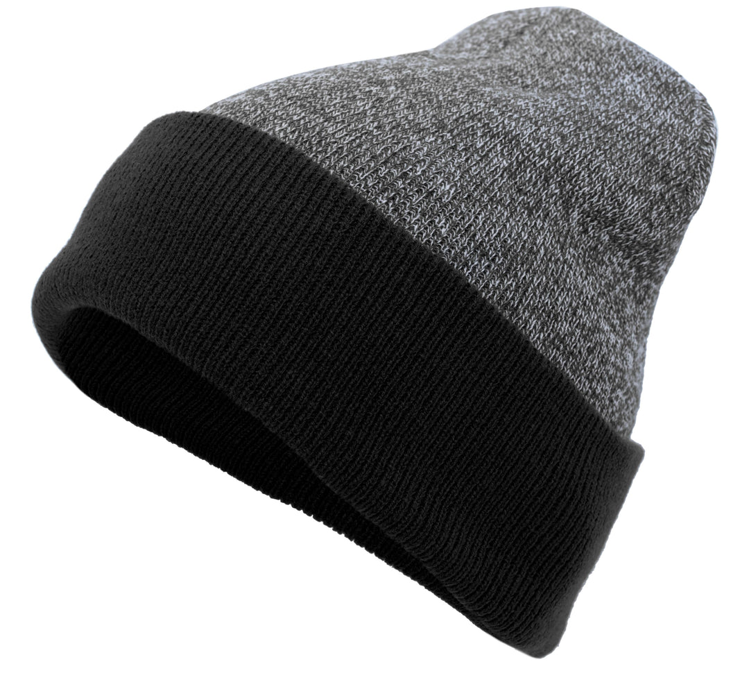 Pacific Headwear Heather Two-Tone Cuff Beanie Pacific Headwear