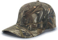 Pacific Headwear Structured Camo Hook-And-Loop Adjustable Cap Pacific Headwear