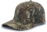 Pacific Headwear Structured Camo Hook-And-Loop Adjustable Cap Pacific Headwear