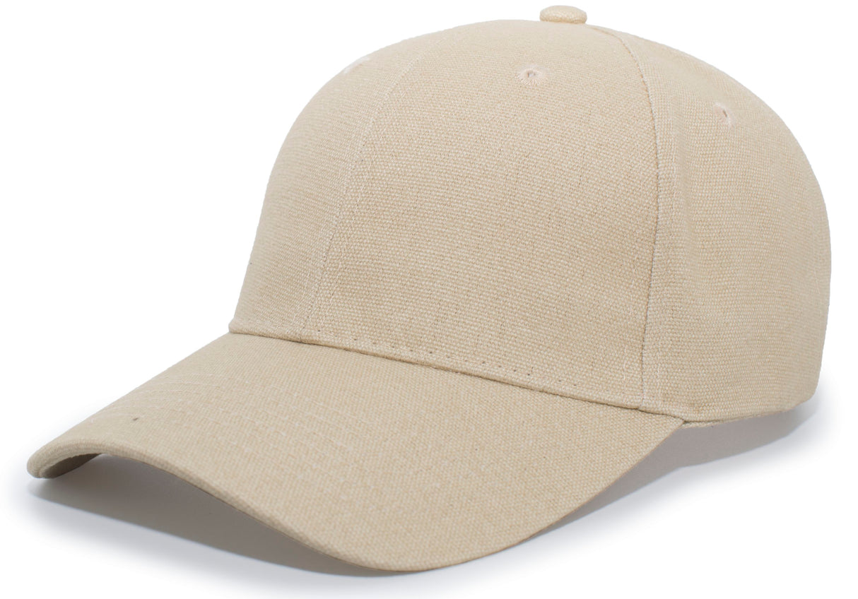 Pacific Headwear Heavyweight Cotton Duck Hook-And-Loop Adjustable Cap Pacific Headwear