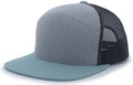 Pacific Headwear 6-Panel Arch Trucker Snapback Cap
