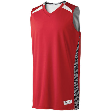 High Five Adult Printed Campus Reversible Basketball Jersey High Five