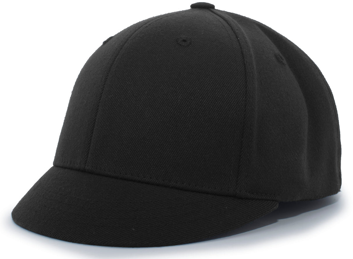 Pacific Headwear Wool Plate Umpire Flexfit Cap Pacific Headwear