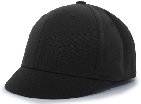 Pacific Headwear Wool Plate Umpire Flexfit Cap Pacific Headwear