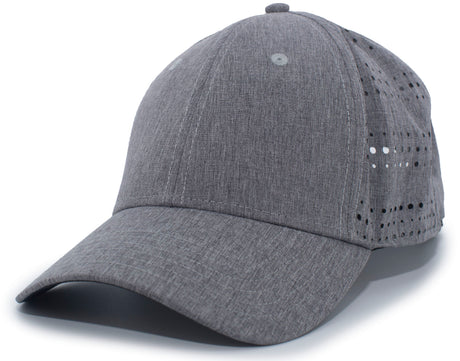 Pacific Headwear Perforated Hook-And-Loop Adjustable Cap Pacific Headwear