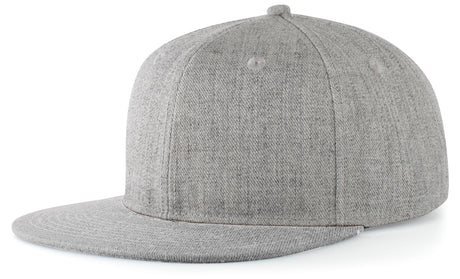 Pacific Headwear Wool Blend Heather Snapback Cap Pacific Headwear
