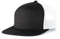 Pacific Headwear Heather 6-Panel Arch Trucker Snapback Cap Pacific Headwear