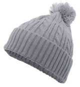 Pacific Headwear Pacific Headwear Cable Knit Pom-Pom Beanie Pacific Headwear