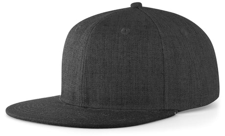 Pacific Headwear Wool Blend Heather Snapback Cap Pacific Headwear