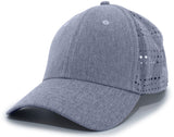 Pacific Headwear Perforated Hook-And-Loop Adjustable Cap Pacific Headwear