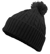 Pacific Headwear Pacific Headwear Cable Knit Pom-Pom Beanie Pacific Headwear