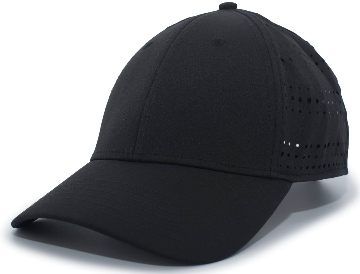 Pacific Headwear Perforated Hook-And-Loop Adjustable Cap Pacific Headwear