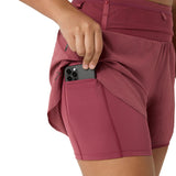 Asics Women's Fujitrail Elite Shorts-5