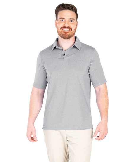 Charles River Men's Heathered Eco-Logic Stretch Polo-1