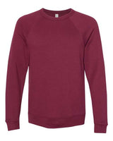 Bella + Canvas Men's Sponge Fleece Raglan Sweatshirt Mens Apparel Sweatshirts & Fleece