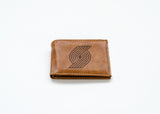 Rico Industries NBA  Portland Trail Blazers  Laser Engraved Billfold Wallet-2