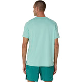Asics Men's Silver Short Sleeve Top-2
