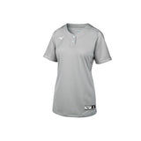 Mizuno Women's Aerolite 2-Button Softball Jersey-1