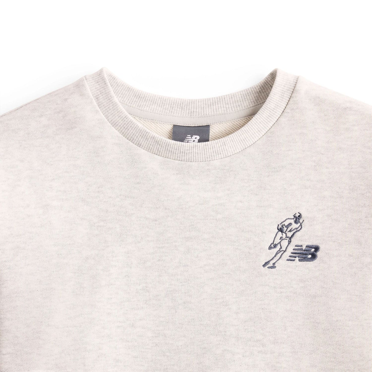 New Balance Boys' Shohei Logo French Terry Crewneck-3