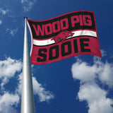 Rico Industries NCAA Arkansas Razorbacks Bold 3' x 5' Banner Flag-2