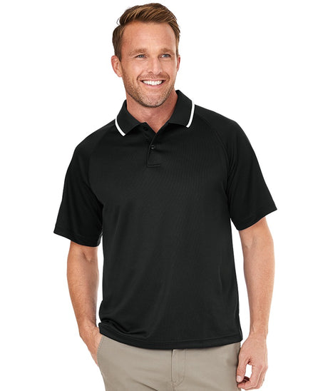 Charles River Men's Classic Solid Wicking Polo-1