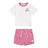New Balance Infant & Toddler Sticker Graphic T-Shirt & Shorts Set-1