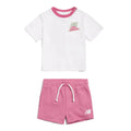 New Balance Infant & Toddler Sticker Graphic T-Shirt & Shorts Set-1
