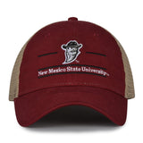 The Game Headwear New Mexico State Split Bar Trucker Hat