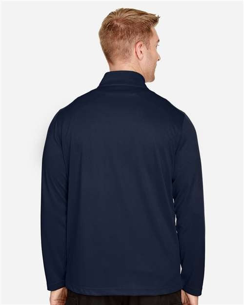 Harriton Men's Advantage Snag Protection Plus Quarter-Zip Pullover-5