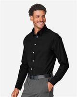 Devon & Jones Men's CrownLux Performance Spencer Poplin Dress Shirt-4