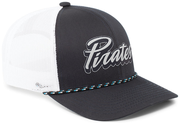 Pacific Headwear Trucker Snapback Braid Cap Pacific Headwear