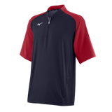 Mizuno Men's Short Sleeve Hitting Jacket-1