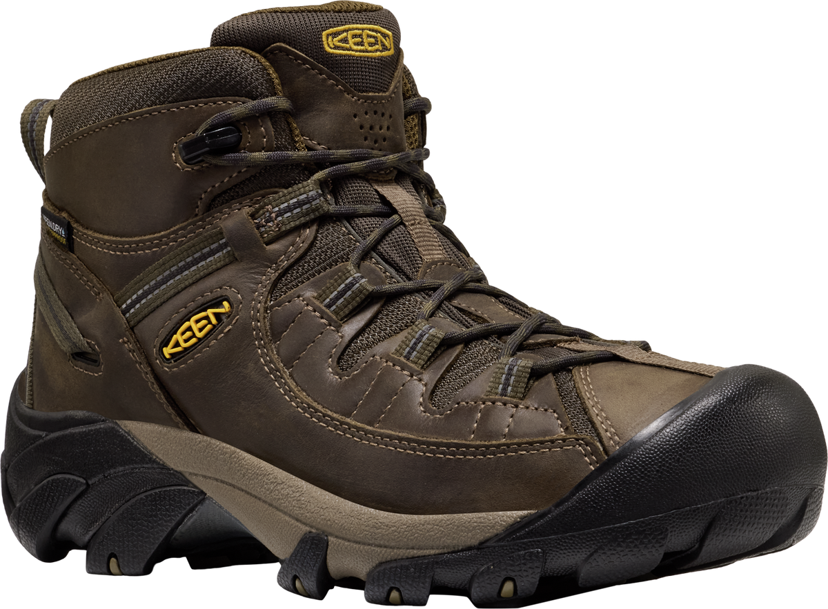 KEEN Men's Targhee II Mid Waterproof Hiking Boots-1
