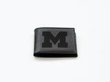 Rico Industries NCAA Michigan Wolverines  Laser Engraved Billfold Wallet-2