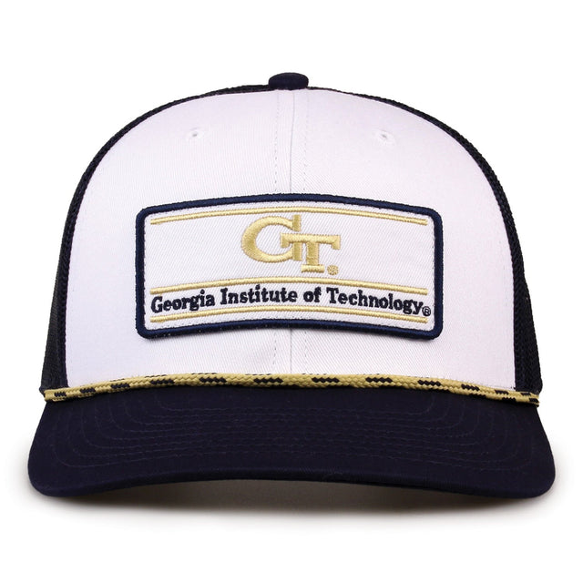 The Game Headwear Georgia Institute of Technology Rope Trucker Hat